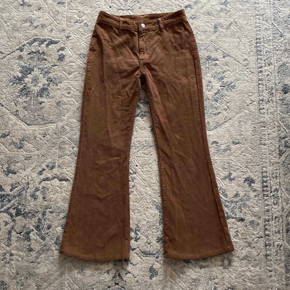 Aliyah low-rise Corduroy pants